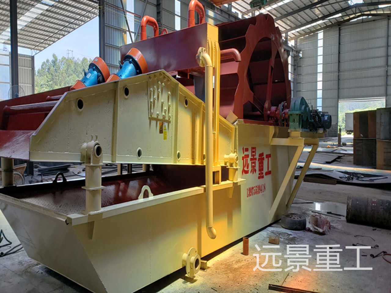 洗砂回收脫水一體機2